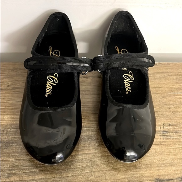 Dance Class Black Kids Tap Dance Shoes, Kids Size 11 - Picture 1 of 8